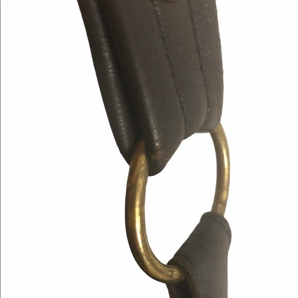 VTG Soft Genuine Deer Skin Shoulder Bag Brown Flap Front 10X11 Lined Cross~Body - Picture 4 of 7